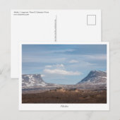 Carte Postale Abisko Suède (Devant / Derrière)