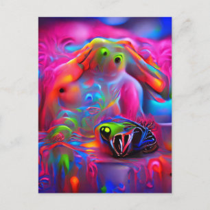 Carte Postale Ablutophobie