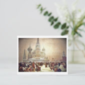 Carte Postale Abolition du servage en Russie 1914 (Debout devant)