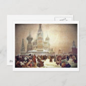 Carte Postale Abolition du servage en Russie 1914 (Devant / Derrière)