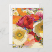 Carte Postale Abondance de fleurs (Devant / Derrière)