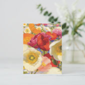 Carte Postale Abondance de fleurs (Debout devant)