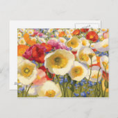 Carte Postale Abondance ensoleillée (Devant / Derrière)