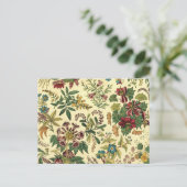 Carte Postale Abondance florale à l'ancienne (Debout devant)