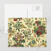 Carte Postale Abondance florale à l'ancienne (Devant / Derrière)