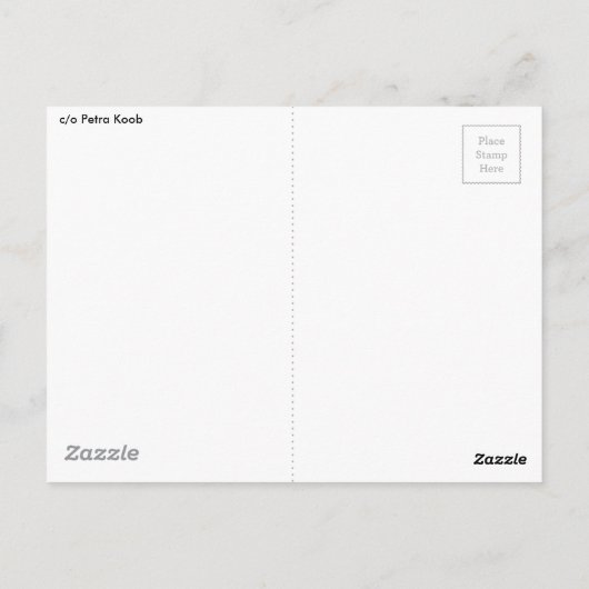 Carte Postale Aboriginal Art, Gecko, peinture ponctuelle, Dot-Pa (Dos)