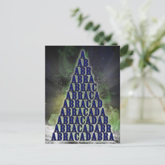 Carte Postale Abracadabra (Debout devant)