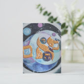 Carte Postale Abraham (Debout devant)