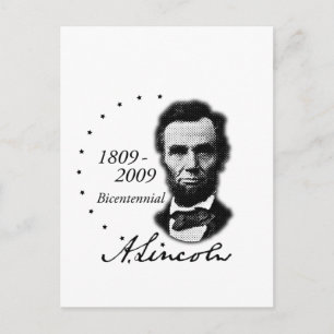 Carte Postale Abraham (Abe) Lincoln Bicentennial