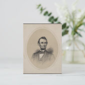 Carte Postale Abraham Lincoln (Debout devant)