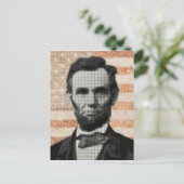 Carte Postale Abraham Lincoln (Debout devant)