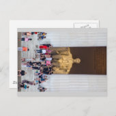 Carte Postale Abraham Lincoln (Devant / Derrière)