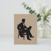 Carte Postale Abraham Lincoln (Debout devant)