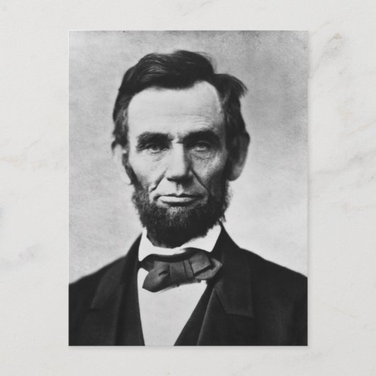 Carte Postale Abraham Lincoln (Devant)