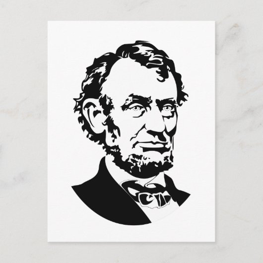 Carte Postale Abraham Lincoln (Devant)