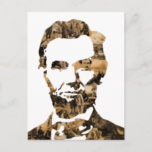 Carte Postale Abraham Lincoln (Devant)