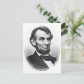 Carte Postale Abraham Lincoln (Debout devant)