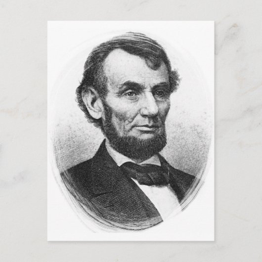 Carte Postale Abraham Lincoln (Devant)