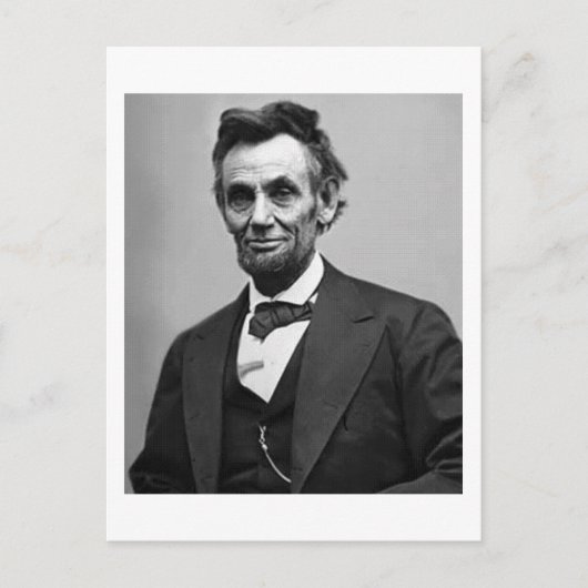 Carte Postale Abraham Lincoln (Devant)