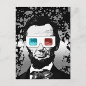 Carte Postale Abraham Lincoln - 3D (Devant)