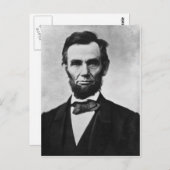 Carte Postale Abraham Lincoln 8 (Devant / Derrière)