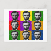 Carte Postale Abraham Lincoln Cadeaux d'Art—Unique 9 Photos (Devant)