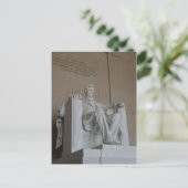 Carte postale Abraham Lincoln Memorial Washington (Debout devant)