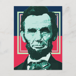 Carte Postale Abraham Lincoln - Retro