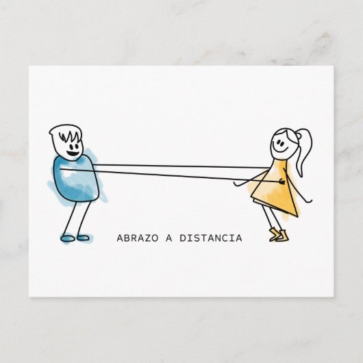 Carte Postale Abrazo (Devant)