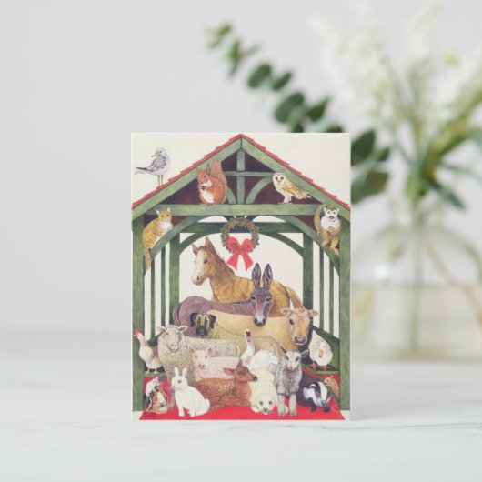 Carte Postale Abri (Debout devant)