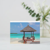 Carte Postale Abri tropical (Debout devant)