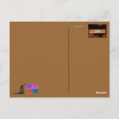 Carte Postale abricot australien (Dos)