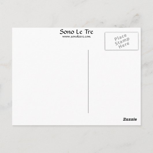 Carte Postale Abruzzes (Dos)