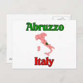 Carte Postale Abruzzes Italie (Devant / Derrière)