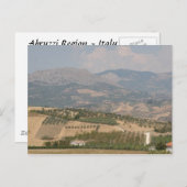 Carte postale Abruzzi (Devant / Derrière)