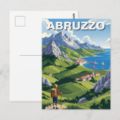 Carte Postale Abruzzo Italy Travel (Devant / Derrière)