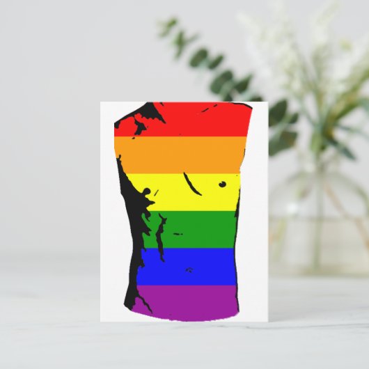 Carte Postale Abs (Debout devant)