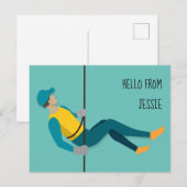 Carte Postale Absence (Devant / Derrière)