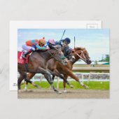 Carte Postale Absentee- Irad Ortiz jr. Camgo, Irish Roar (Devant / Derrière)