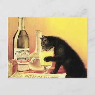 Carte Postale Absinthe Bourgeois