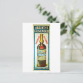 CARTE POSTALE ABSINTHE CUSENIER (Debout devant)