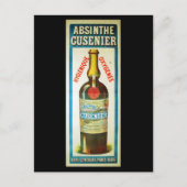 CARTE POSTALE ABSINTHE CUSENIER (Devant)