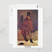 Carte Postale Absinthe Drinker Par Manet Edouard (Devant / Derrière)