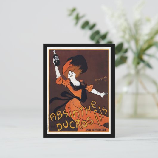 Carte Postale Absinthe Ducros Fils (Debout devant)