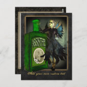 Carte Postale Absinthe Faerie Postcard (Devant / Derrière)