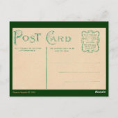 Carte postale Absinthe Fairy (Dos)