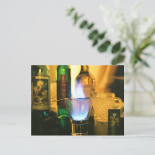 Carte postale Absinthe Fire (Debout devant)