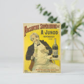 Carte postale Absinthe Junod (Debout devant)