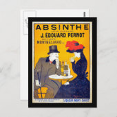 Carte Postale Absinthe, Leonetto Cappiello (Devant / Derrière)