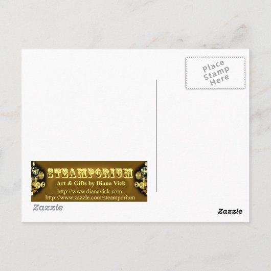 Carte postale Absinthe Mind (Dos)